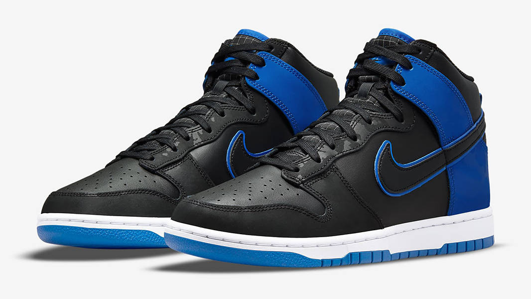 Dunk High SE Camo Black Royal